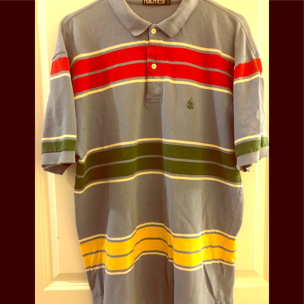 Vintage nautical polo shirt